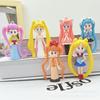 Nuevo Llavero Colgante de Guerrero de Dibujos Animados de Chica Hermosa PVC Chica Hermosa Llavero Muñeca Hatonic Future Llave