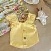 Nuevo Atuendo de Verano Elegante para Niñas, Ropa de Verano Infantil Inspirada en la Dopamina, Ropa Muy Atractiva