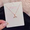 Colares e Brincos Série Oceano, Design de Nicho de Luxo Leve de Alta Qualidade, Corrente para Clavícula, Pulseira Exquisita e Doce