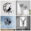 JSTY211-220 novo ferro forjado de metal decoração de parede decoração de parede quarto sala de estar varanda casa fundo decoração de parede