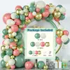 Paquete de Set de Cadena de Globos Transfronterizos para Arreglo de Cumpleaños Decoración de Fiesta de Bodas con Globos Set de Globos de Cumpleaños
