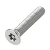 Tornillos Torx de Acero Inoxidable 304 Cabeza Avellanada M2M2.5M3M4M5M6M8 Cabeza Plana Torx Tornillos Antirrobo Pernos