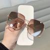 Moda estilo coreano moderno personalizado puesto de gafas de sol producto nuevo corriendo ríos y lagos feria del templo buen producto Libro Rojo mismo estilo Sutra