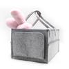 Bolsa de Feltro Portátil Bolsa de Armazenamento de Fraldas Sacola Tote Feltro Bolsa de Mamãe Cesto de Armazenamento Atacado Leve e Portátil