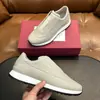 Zapatos Casuales de Cuero Genuino para Hombre, Estilo Nuevo de Lujo Ligero, Slip-On, Zapatillas Casuales Retro, Venta al por Mayor de Zapatos para Hombre de Talla Grande Transfronterizos