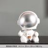 Astronauta Bonito Estatueta Feita à Mão Boneco Homem do Espaço Adorável Decoração de Casa Área de Trabalho Carro Pequeno Enfeite de Artesanato