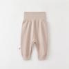 Calça de Bebê Algodão Puro Classe A Sem Costura Estilo Primavera Outono Calça Protetora de Barriga Calça para Casa de Recém-Nascido Unissex Calça de Dormir para Bebê Venda por Atacado