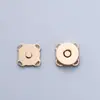 Broches ocultos para ropa y bolsos, broches magnéticos fuertes, botones magnéticos de flor de ciruelo, broches metálicos cosidos a mano