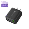 Cargador Macaron con Luz 120W 5V2A Adaptador de Corriente 12W Cabezal de Carga Multi-Puerto Acc Regulaciones Europeas, Americanas y Británicas