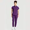 Uniformes médicos personalizados con impresión digital, uniformes de trabajo de poliéster estampados para mujeres y niños, uniformes de quirófano, pedidos en lotes pequeños sin cantidad mínima de pedido