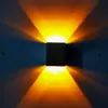 Luminária de parede quadrada de LED para quarto com fornecimento transfronteiriço, luminária criativa para corredor interno, luminária de cabeceira, luminária decorativa para parede de fundo 1W3W