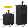 Nueva Bolsa de Equipaje de Mano de Tela Oxford de Gran Capacidad Ruedas Universales Plegable Bolsa de Viaje para Salidas Expansible