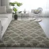 Mesa de café moderna y sencilla para sala de estar, Alfombra grande de felpa, Rectangular para mesita de noche de dormitorio, Cobertura total del suelo con alfombrillas lindas