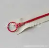 En stock No.. Cremallera de resina de 3 colores contrastantes para bolsa de bricolaje, ropa, cremallera de cola cerrada, soporte, empaque mixto de color transfronterizo