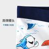 Boxer de Algodón para Bebé Niño Pantalones Cortos de Dibujos Animados Ropa Interior para Niño Pequeño No Pellizca los Glúteos Pantalones Antibacterianos Calzoncillos Boxer para Niños