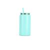 Nueva taza de vacío de doble capa chapada en oro, acero inoxidable de 16 oz, tipo lata de refresco, tarro de albañil
