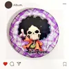 Insignia Periférica Wummy de One Piece Luffy Suolong Shanzhi Insignia de Elemento Secundario de Animación Broche Metálico Wummy