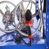 Perforadora eléctrica doméstica pequeña de mano, perforadora de pozos de agua de disco, perforadora eléctrica de pozos de agua pequeños
