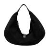 Explosiones de Comercio Exterior Transfronterizo Bolso de Mujer Retro Casual Gran Capacidad Bolso Tote Tela de Ante Hombro Axila Bolso Dumpling