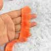 Encaje de Borla de Poliéster de Color de 2.5cm Crin de Caballo DIY Cabeza de Tigre Zapatos Pendientes Hilo de Bordar Borlas Accesorios de Ropa