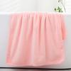 Toalha de Coral Fleece Catiônico Tricotada com Absorção Aumentada, Não Solta Fiapos, Bordado de Logo, Item de Presente, Altamente Absorvente e Macia