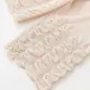 Para Comercio Exterior Transfronterizo Europeo y Americano Ropa de Mujer Aliexpress Más Vendido Moda de Otoño Versátil Color Albaricoque Dobladillo plisado Suéter de Punto