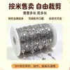 Pin Bean Accesorios DIY Hechos a Mano Cadena Decorativa Pendientes Colgantes Carrillones de Viento Cadena Fina de Metal Cortable Venta al por Mayor