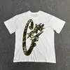 Disponibilidad a largo plazo de camisetas de manga corta con cuello redondo y logo de letras de la serie Alcatraz de Corteiz para ventas transfronterizas