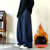26 Calças Patchwork de Novo Estilo para Homens, adequadas para primavera, outono e inverno, calças compridas retas soltas da moda, calças de moletom casuais e calças esportivas de lazer feitas de tecido semelhante ao algodão.