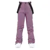 Pantalones de Esquí Impermeables y a Prueba de Viento para Hombres y Mujeres, Snowboard y Esquí, Engrosados y Cálidos, Pantalones Largos Elásticos Desmontables para Exteriores al por Mayor para Hombres