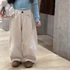 Pantalones Infantiles Aimobaby 2026 Otoño/Invierno Todo Algodón Pana Niños Niñas Holgados Pantalones Plátano Ropa Infantil Pantalones Largos