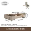 Mesa Executiva de Alto Padrão e Elegante, Mesa de Escritório, Mesa de Gerente, Conjunto de Mesa Executiva com Cadeira, Mesa Simples Moderna para CEO, Mesa de Gerente