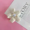 Tela de Pétalos Rosa Dulce de Principios de Verano Flor de Perla Algodón Flor de Cinco Pétalos Accesorios para Tocados Bolsos Accesorios para Ropa