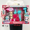 Brinquedo de Cozinha Simulação de Família para Brincar Che Che Che Le Mini Refeição Cozinhar Meninas Caixa de Presente de Matrícula suit