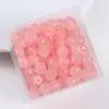 Cuentas de Vidrio de 8 mm Estilo Retro Imitación Jade Forma de Barril Hechas a Mano para Pulsera DIY Pulsera Collar Accesorios de Joyería Material Cuentas Sueltas Cuentas