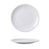 Plato para Bistec Blanco Puro Plato para Comida Occidental Plato Hondo para Postre Vajilla de Cerámica Nórdica Simple Plato para Hotel Hogar Venta al Mayoreo