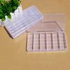 Caja de plástico de 6 compartimentos terminales extraíbles accesorios para tornillos de fusibles embalaje caja a prueba de polvo fabricantes en stock