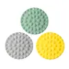 Descanso de mesa multifuncional de silicone isolante térmico em estoque transfronteiriço, porta-copos quadrado de silicone macio, tapete isolante térmico de silicone espessado antiderrapante