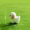 Micro-Paisaje Artificial Cachorro Lindo Resina Adornos de Animales Pequeños Decoraciones de Manualidades DIY Adornos Pequeños Lindos Hechos a Mano