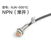 Sensor de proximidade tipo Hall M8, NJK-5001C, interruptor de indução magnética, detecta polaridade N/S, três fios, 10mm