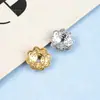 Tapa de flor de acero inoxidable portaperlas, accesorios de tapa de flor dorada electrochapada al vacío, separador de cuentas para joyería con cuentas DIY, soporte de pieza de colgante