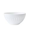25 Años Shanxi Shuozhou Creativo Estilo Europeo Color Sólido Simple Blanco Relieve Porcelana Ósea Vajilla Platos Set Hecho a Mano