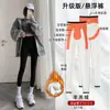 Pantalones de tiburón de cintura alta para mujer, nueva colección de otoño 2026, adecuados para usar al aire libre, realzan los glúteos, yoga, grises, fitness, ajustados, talla grande, para mujeres con curvas, leggings