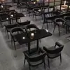 Sofá de Cabina para Bar, Sofá en Forma de U, Sofá en Forma de L, Barra, Sala de Estar, Restaurante, Club Privado, Juego de Mesa y Sillas Comerciales para Comedor