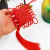 Mascarilla Facial de Cristal Nudo Chino Flor de Ópera de Pekín de un Lado Nudo Propicio para Extranjeros Regalos de Ultramar Bonsái Étnico Decoración