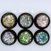 Polvos para uñas con lentejuelas de alto brillo, polvos finos, degradados brillantes, 2018, nuevos parches de joyería mixtos, fototerapia para uñas.