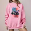 Sudadera de Cuello Redondo de Comercio Exterior Transfronterizo con Estampado de Monster Truck Americano, Venta al por Mayor para Comercio Electrónico Amazon y Wish