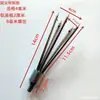 Lanza Redonda de Cinco Púas con Arpón Acero Inoxidable Interfaz de 8 mm Palo Telescópico de 1.5 m Herramienta de Pesca de Anguilas con Lanza Set de Lanzas