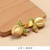 Botão de Prato Cheongsam Hengmeihe Novo Chinoiserie Botão de Flor Lilás Estilo Nacional Tecido à Mão Botão Decorativo de Tira Rígida da Dinastia Han