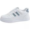 Zapatos Blancos Zapatos de Mujer 2023 Otoño Nuevo Versátil Casual Deportivo Cuero Verano Zapatos Blancos Zapatos de Plataforma Malla Popular Primavera Verano